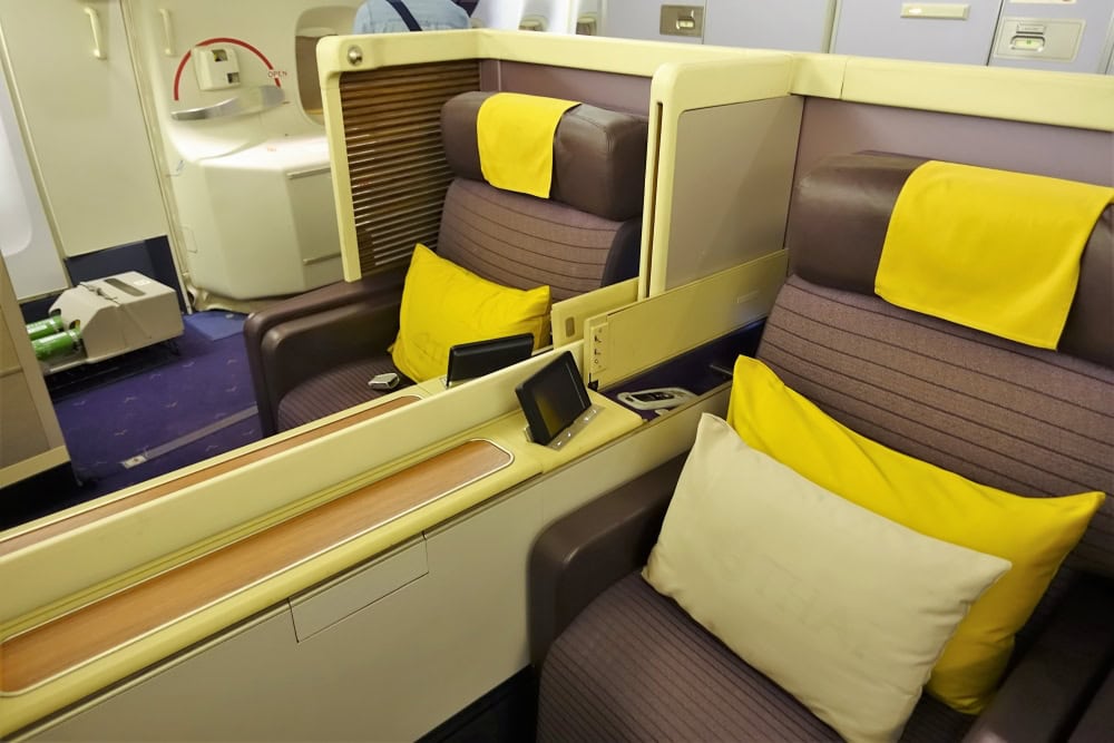 初めての国際線ファーストクラス体験！タイ国際航空 羽田－バンコク